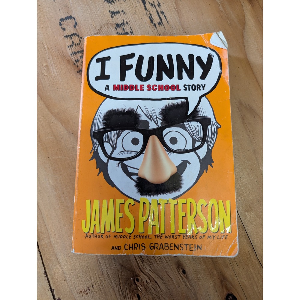 Mixed Childrens Book Lot 4pc James Patterson Dan Gutman School Humor Good